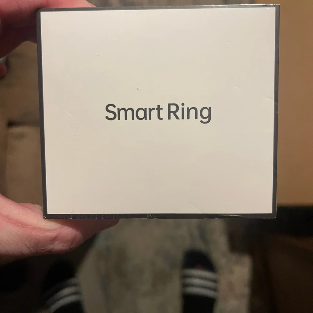 Elegant Black Smart Ring